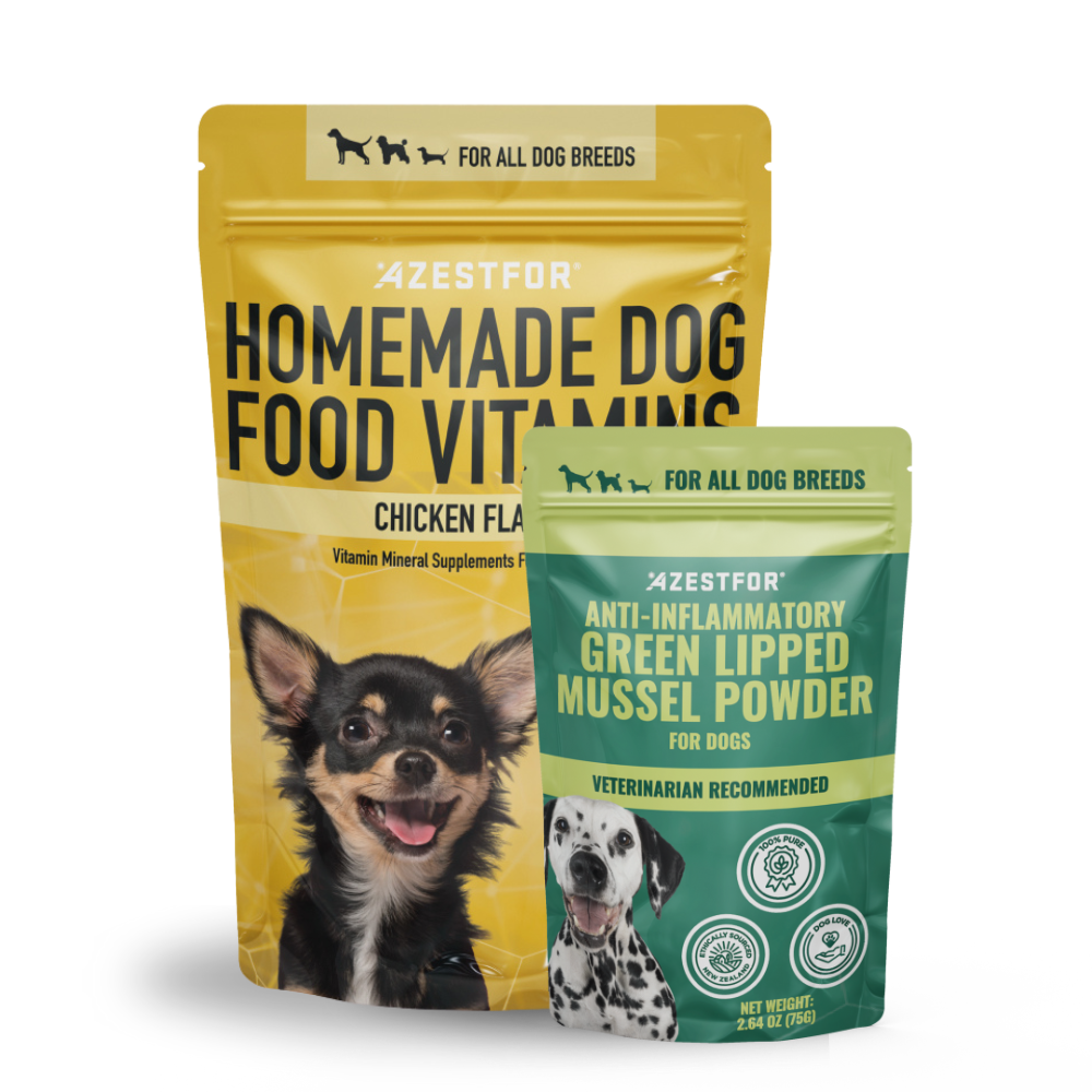 packet-of-vitamin-chicken-flavored-diy-dog-food-premix-green-lipped-mussel-azestfor