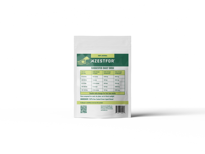 Anti-Inflammatory Green Lipped Mussel For Dogs