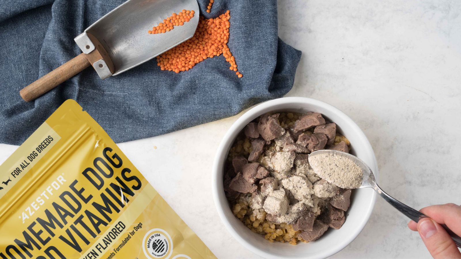 Lentils_dog_food_add_Vitamins