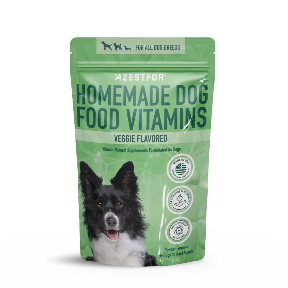 vitamins homemade dog food veggie