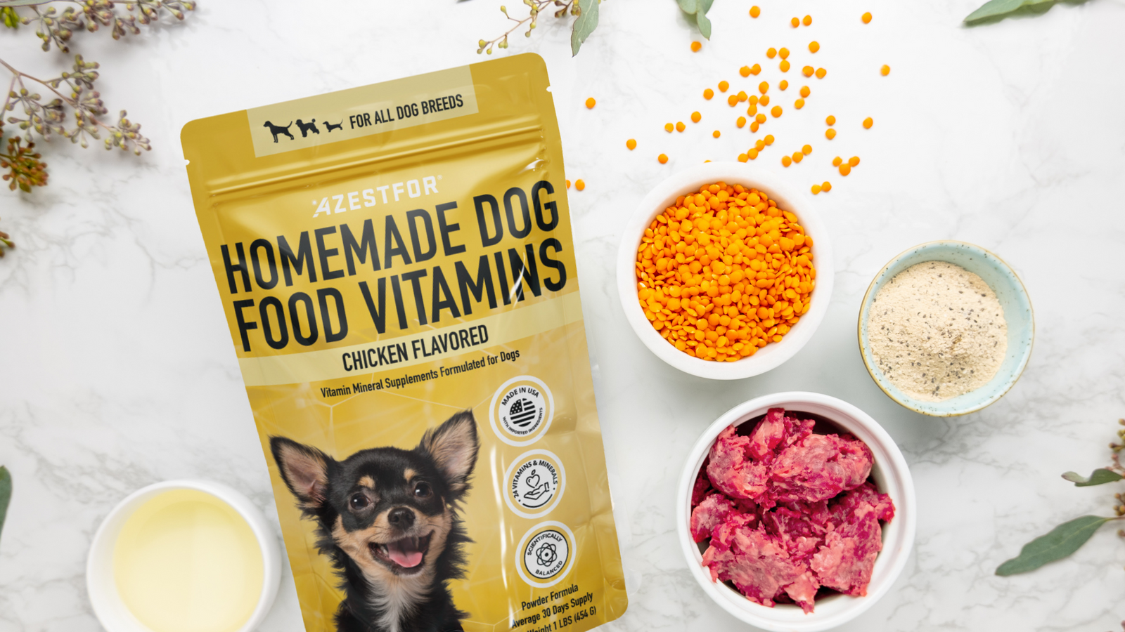 Venison_Lentils_dog_food__recipe_ingredients