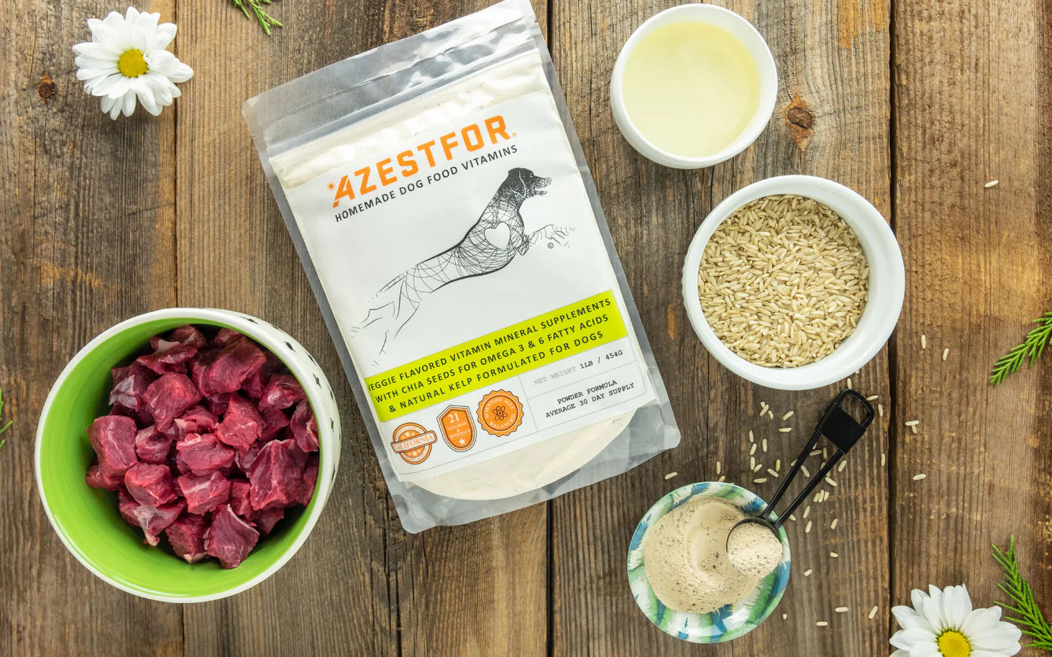 Deer meat dog sales food